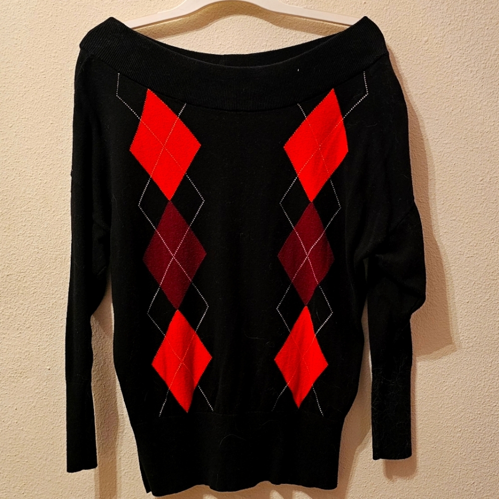 NEW Express Black off the Shoulders Tunic - Size small